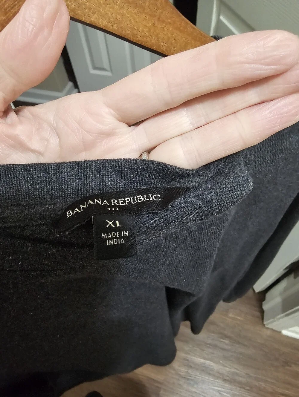 Banana Republic charcoal crewneck